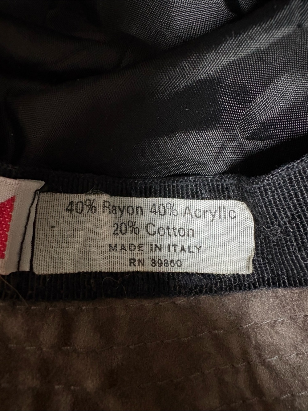 Vintage Bernard Women's Wide-Brim Bucket Hat Made in Italy - Picture 5 of 5